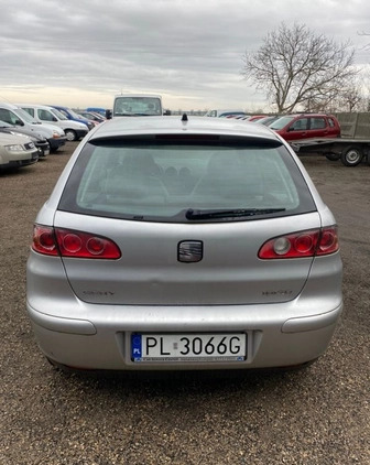 Seat Ibiza cena 4500 przebieg: 240000, rok produkcji 2003 z Leszno małe 46